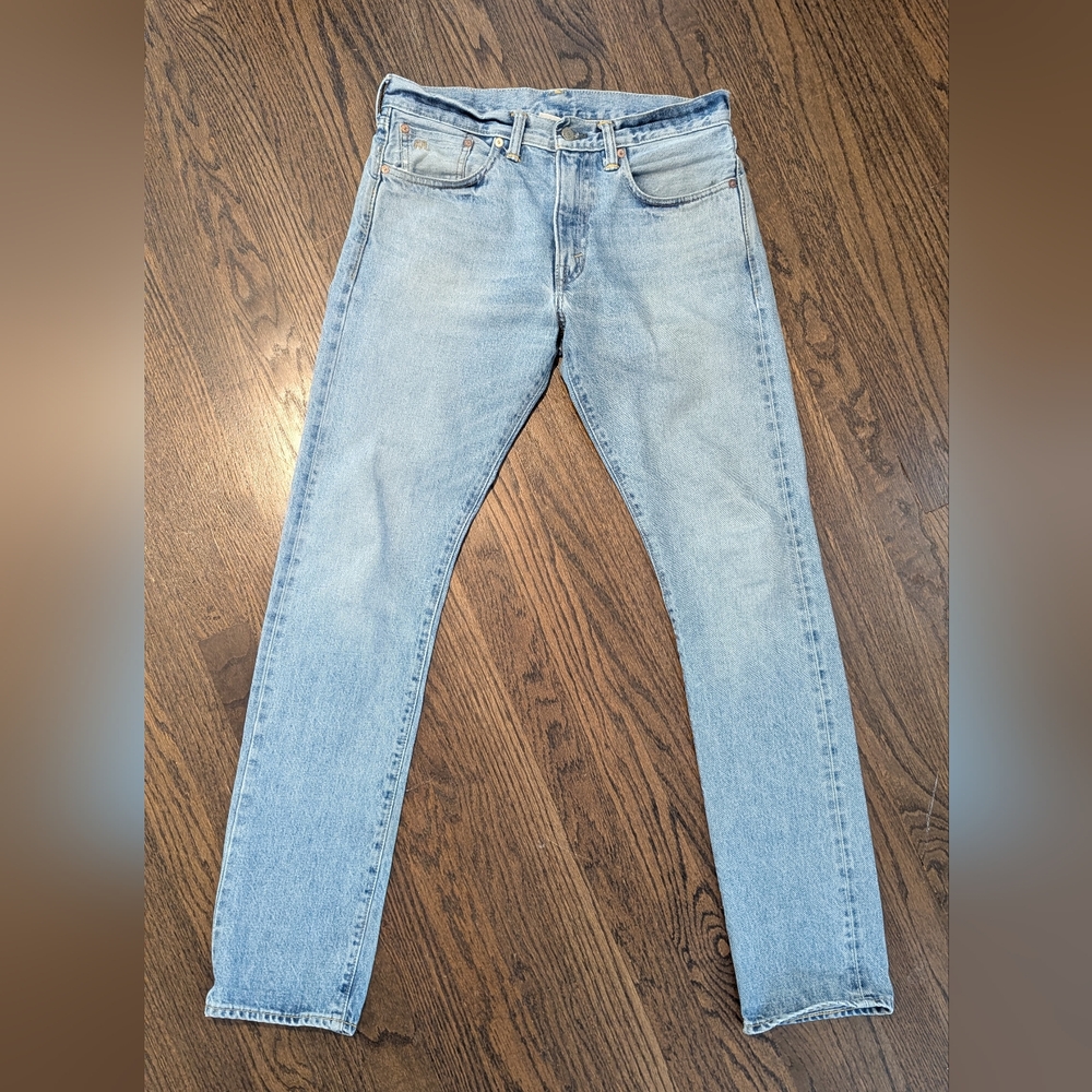RRL Double RL High Slim Japan selvedge denim jeans Blue 30x32 men's rare usa